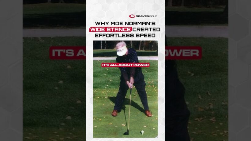 Moe Norman's Wide Stance: Effortless Speed & Power in Golf