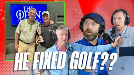 He helped Ryan Fox win The Open (Karl Morris Guest)