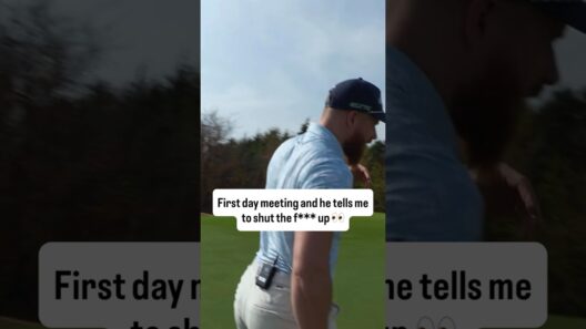 Grant Horvat gets told to shut up on day one 🤯 #golf #golfdrama #granthorvat #pgatour #golfshorts