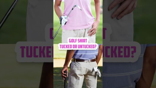 Golf Shirt Tucked Or Untucked?