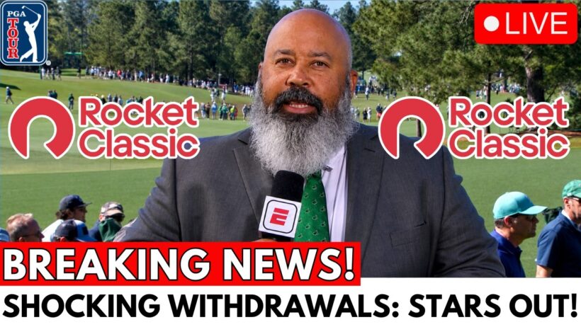 🚨 PGA Tour in BIG TROUBLE After 7 Stars WITHDRAW From Rocket Classic!