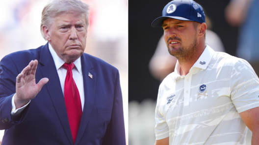 Bryson DeChambeau ‘made Trump request’ during dispute over controversial penalty at The Open