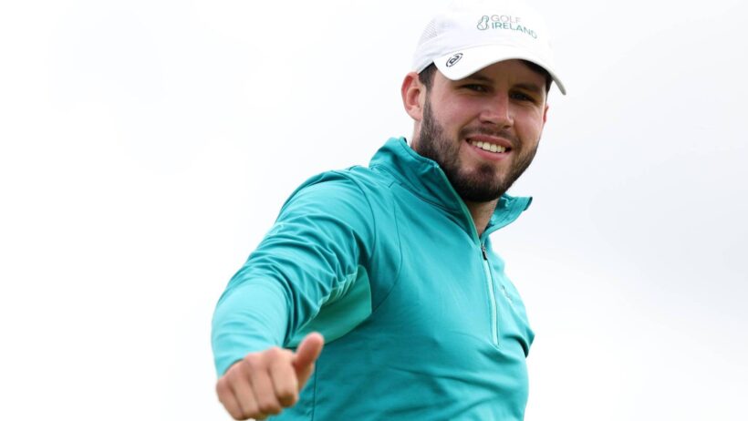 Cork's David Howard is Royal Birkdale-bound.  Oisin Keniry/R&A/R&A via Getty Images