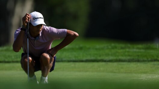 Charlie Woods opens in 76 at US Junior Amateur 2026, finishes strong