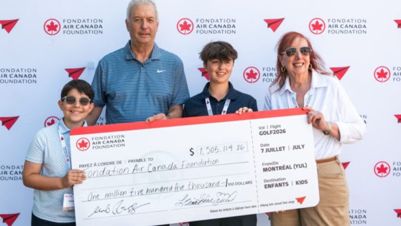 Air Canada Foundation golf tournament raises record-breaking amount
