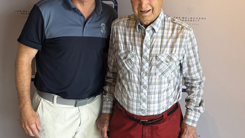 100-year-old George still going strong | Inside Golf. Australia's Most-Read Golf Magazine as named by Australian Golfers