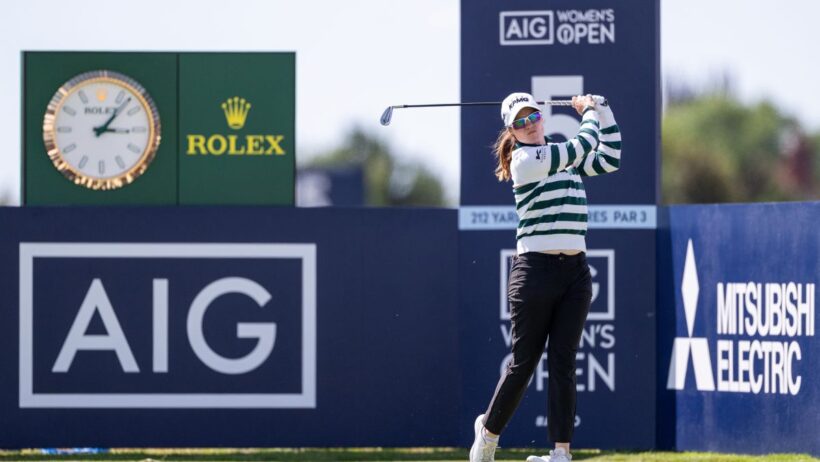 Irish struggles at AIG Women's Open as Thitikul leads