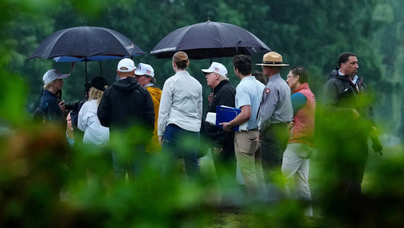 Trump says work will begin on DC golf course despite judge's warning