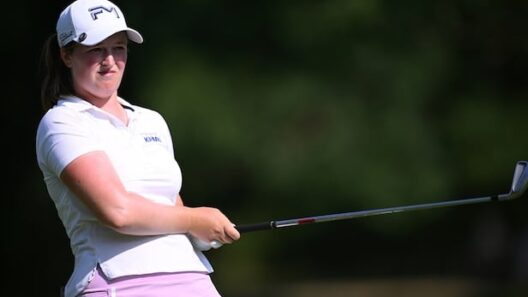 Lottie Woad earned her tour card at Evian last year; now she has her first major win in sight – Australian Golf Digest