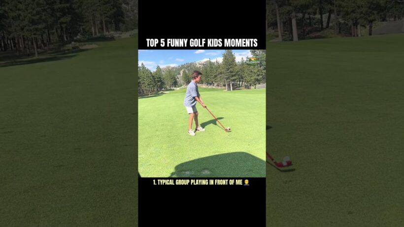 Funniest Kid Moments in Golf 😂⛳️ #golf #golfer #golfhumor #golftok #golfmeme