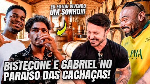 BISTECONE E GABRIEL LEVARAM BALESTRIN E CARIANI NO PARAÍSO DA CACHAÇA!