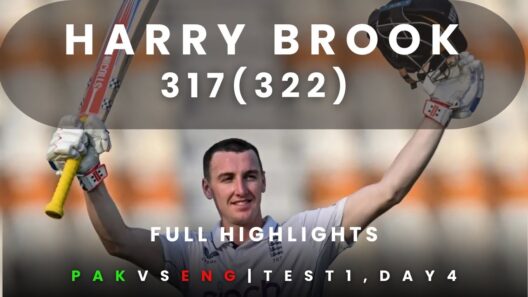 Harry brook 317 (322) vs Pakistan FULL HIGHLIGHTS | Multan Test 2024 | HIGHEST SCORE OF BROOK
