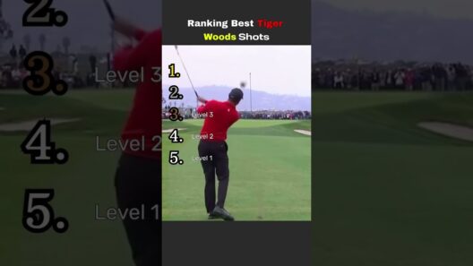 Tiger Woods Is Not Human 🤯⛳️ #ranking #golf #golfer
