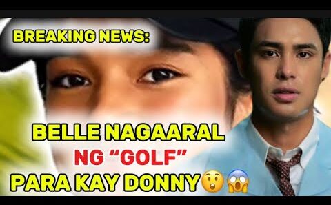 BELLE NAG-AARAL NG “GOLF” PARA KAY DONNY😱😲#donbelle