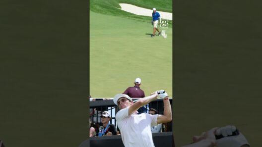 Insane hit from Joaquin Niemann #LIVGolf