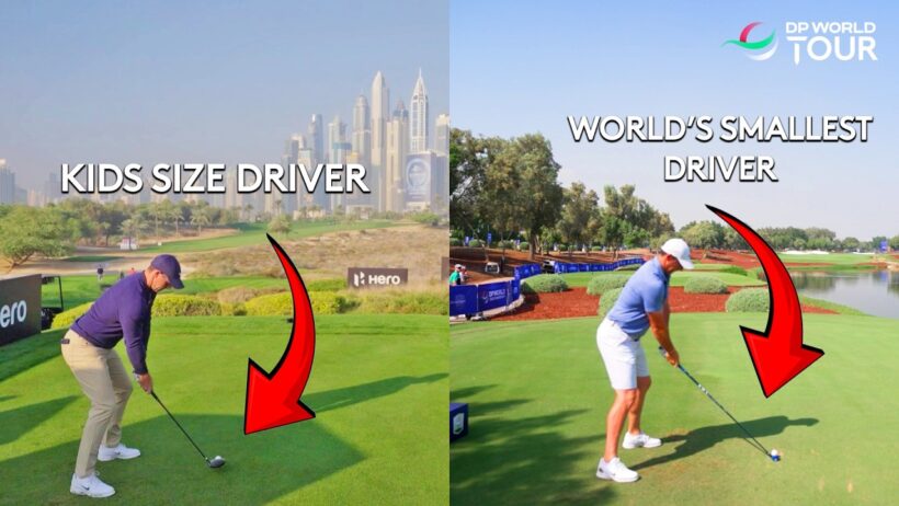 Rory McIlroy Tests Different Golf Clubs In Dubai