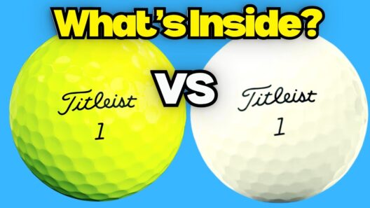What’s REALLY Inside Yellow vs White Golf Balls?