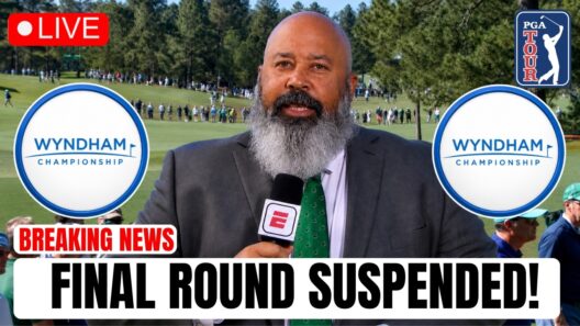 🚨 Wyndham Championship STUNS Fans as Final Round Is Suddenly Suspended