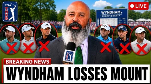 #PGA Tour SHOCKWAVE: 7 Stars Withdraw From Wyndham Championship