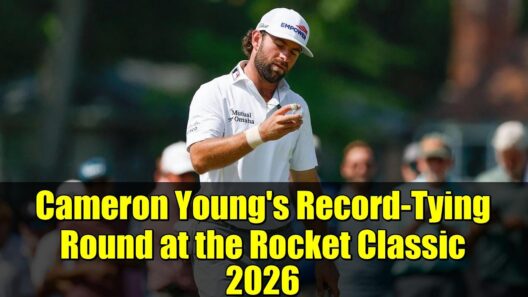 Cameron Young's Record-Tying Round at the Rocket Classic 2026