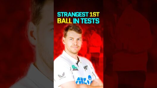 The Weirdest Debut: A Test Bowler's Unforgettable First Ball 🤯#cricket #cricketshorts #viralvideo
