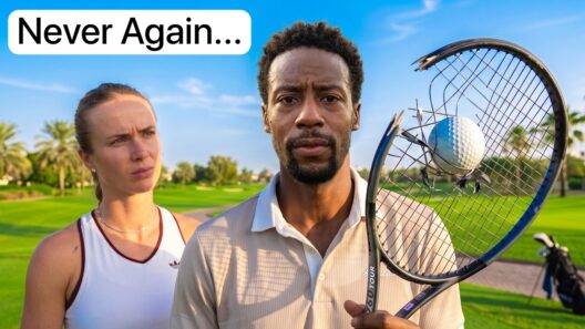 The Coach Sabotages My Video Again (Elina vs Gaël at Golf)