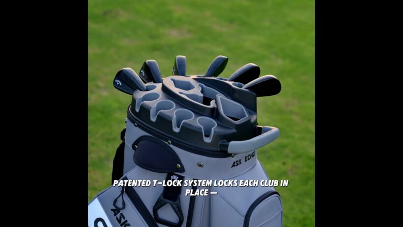 ASK ECHO T-LOCK upgrade your game!#askecho #tlock #golfbag #cluborganization #golfgear