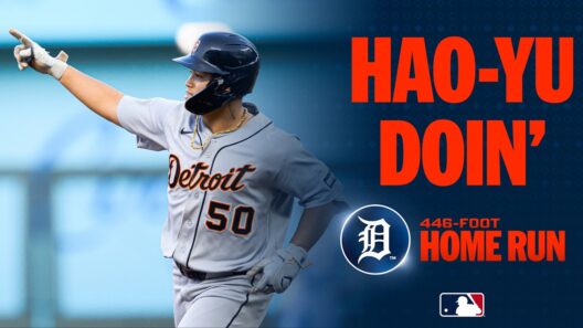 Hao-Yu Lee DEMOLISHES a 446-foot home run for the Detroit Tigers! 💪 | MLB Highlights