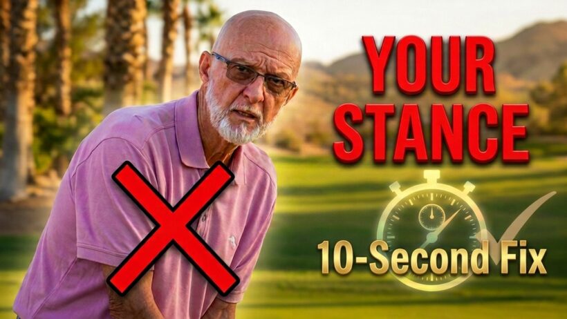 Your Putting Stance Is Wrong Here's the 10 Second Fix