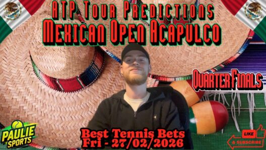 ATP Acapulco | Tennis Predictions Today 27/02/2026 | Betting Breakdown #tennis #atp #mexico