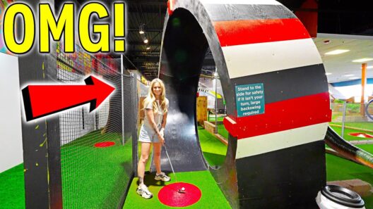 Insane ONE OF A KIND Mini Golf Course!