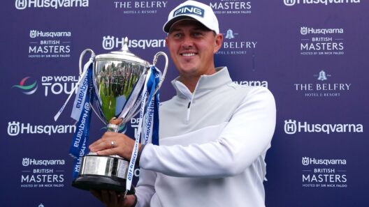 Former grocery driver Joe Dean wins British Masters with wife as caddie