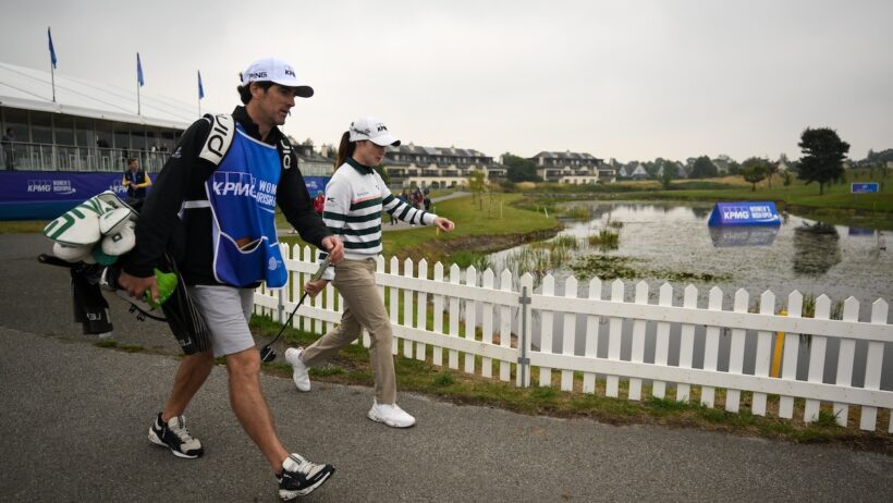 Leona Maguire strikes partnership with caddie Simon Keelan