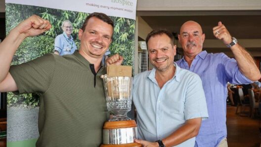 Charity Golf Day at Barton-on-Sea Golf Club has raised over £30,000 for Oakhaven Hospice with a guest appearance by footballing legend Bruce Grobbelaar