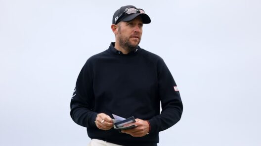 Matthew Southgate holds halfway Nexo Championship lead at windy Trump International Golf Links