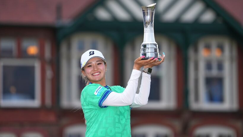 Shiho Kuwaki of Japan wins the Women's British Open on second playoff hole