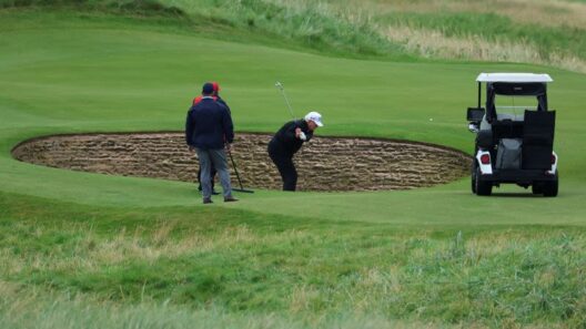 Prosecutors say seven charged with damaging Trump Scottish golf course had 'terrorism connection'