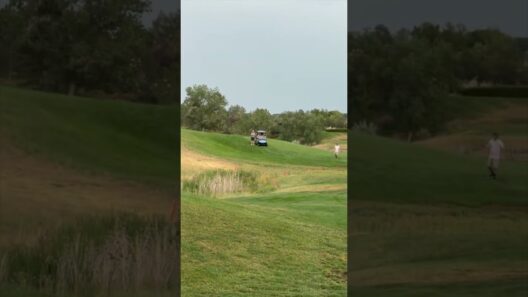 Pinned Sound Stick PRO held sync across an entire fairway