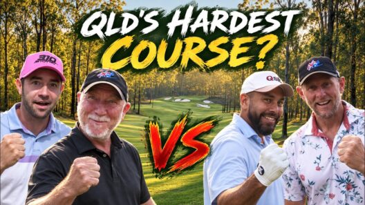 WE PLAYED THE HARDEST RATED GOLF COURSE IN QUEENSLAND