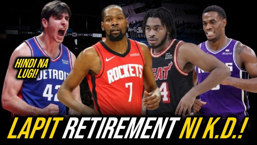 NAGPARAMDAM na si Kevin Durant ng RETIREMENT | HINDI na LUGI Ang Pistons kay Maxime Raynaul