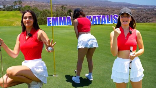 Watch What Happens When Emma Katalis Tries Golf Swing... You Won't Believe What Happens Next!