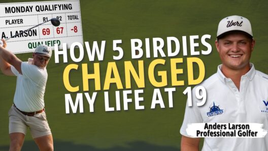 5 Straight Birdies Put Anders Larson in a PGA Tour Event at 19