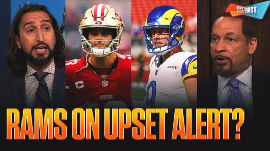 Rams on Upset Alert down under vs 49ers 👀 multi-sack game incoming for Myles Garrett? 🏈 FTF