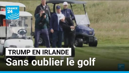Trump est arrivé en Irlande pour un séjour mêlant golf et diplomatie • FRANCE 24