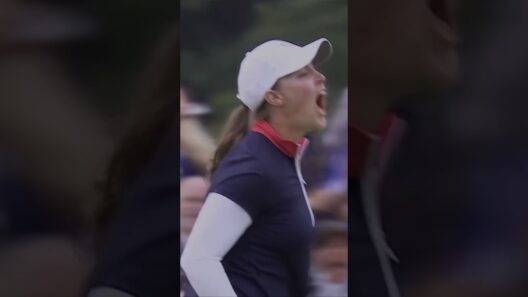 JENNIFER KUPCHO WITH THE CRAZY CLUTCH PUTT AT THE SOLHEIM CUP 🤯