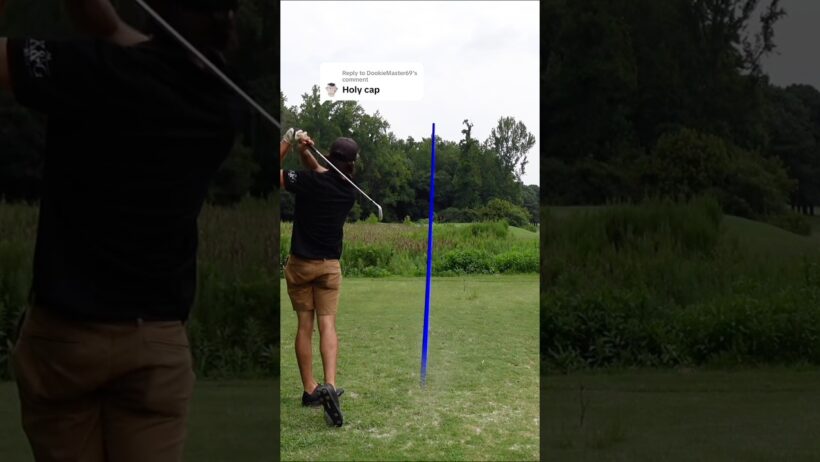 Bot Thinks We Fake It🙄 #golf #shorts #golfswing