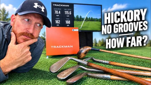 No Groove Golf Clubs Tested on Trackman