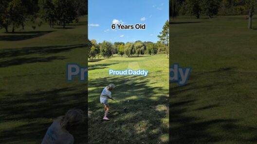 My Girl Is Getting Better! 💥🏌️‍♂️👏#juniorgolf #golf #prouddad #shorts