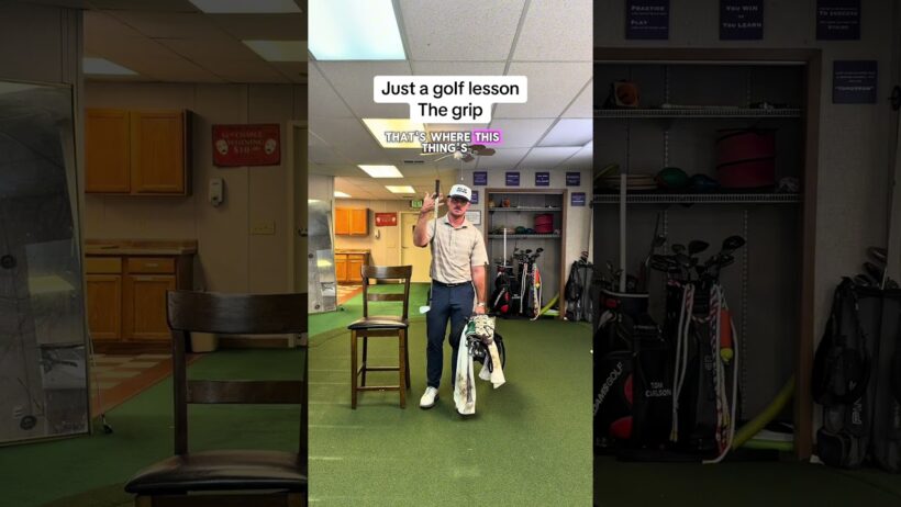 How to perfect your golf grip #golf #golfswing #golfer #golflife