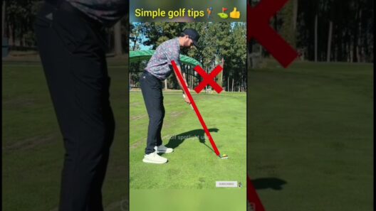Fix Your Golf Swing! ⛳🔥 | Easy Golf Tips #shorts #golf #golfshorts #golfswing